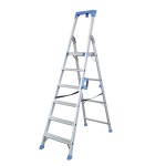 BULLE: ΣΚΑΛΑ ΑΛΟΥΜΙΝΙΟΥ HEAVY DUTY 5+1 Σιδηρικά - Βιομηχανικά