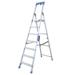 BULLE: ΣΚΑΛΑ ΑΛΟΥΜΙΝΙΟΥ HEAVY DUTY 6+1 Σιδηρικά - Βιομηχανικά
