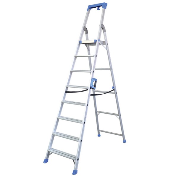 BULLE: ΣΚΑΛΑ ΑΛΟΥΜΙΝΙΟΥ HEAVY DUTY 7+1 Σιδηρικά - Βιομηχανικά