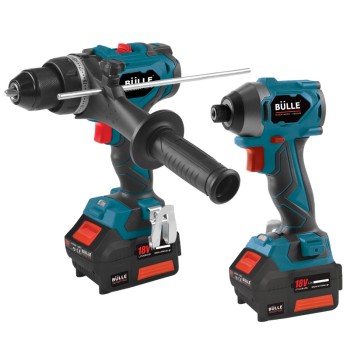 BULLE: 18V ΣΕΤ BRUSHLESS ΔΡΑΠ/ΔΟ+ΚΑΤΣΑΒ. 2x5Ah Li-ion 